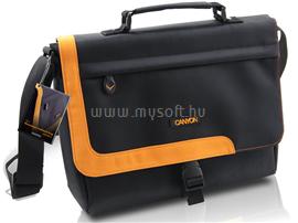 CANYON Notebook Back Pack (Nylon, Black/Orange for Notebook up to 15.4") CNR-NB15O small