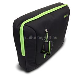 CANYON Notebook Back Pack (Nylon, Black/Orange for Notebook up to 15.4") CNR-NB17 small