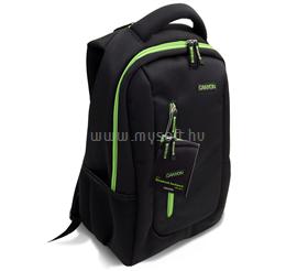 CANYON Notebook Back Pack (Nylon, Black/Orange for Notebook up to 15.4") CNR-NB19 small