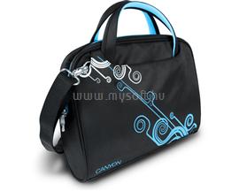 CANYON Carrying Case Ladies Netbook Bag (Black/Blue for Netbook up to 12") CNR-NB22BL small
