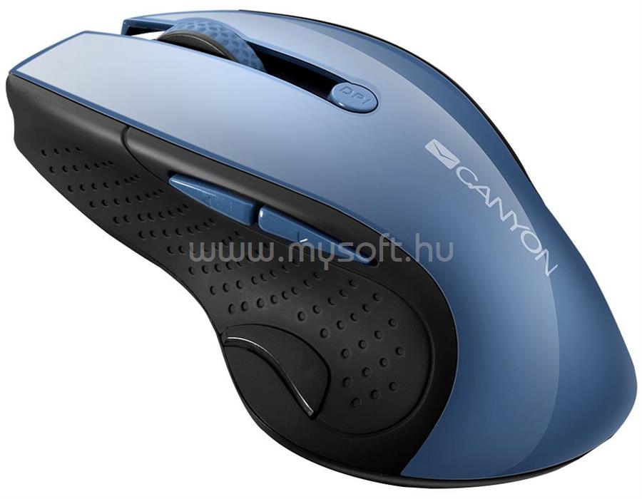 CANYON CNS-CMSW01BL Vezeték nélküli optikai egér , kék