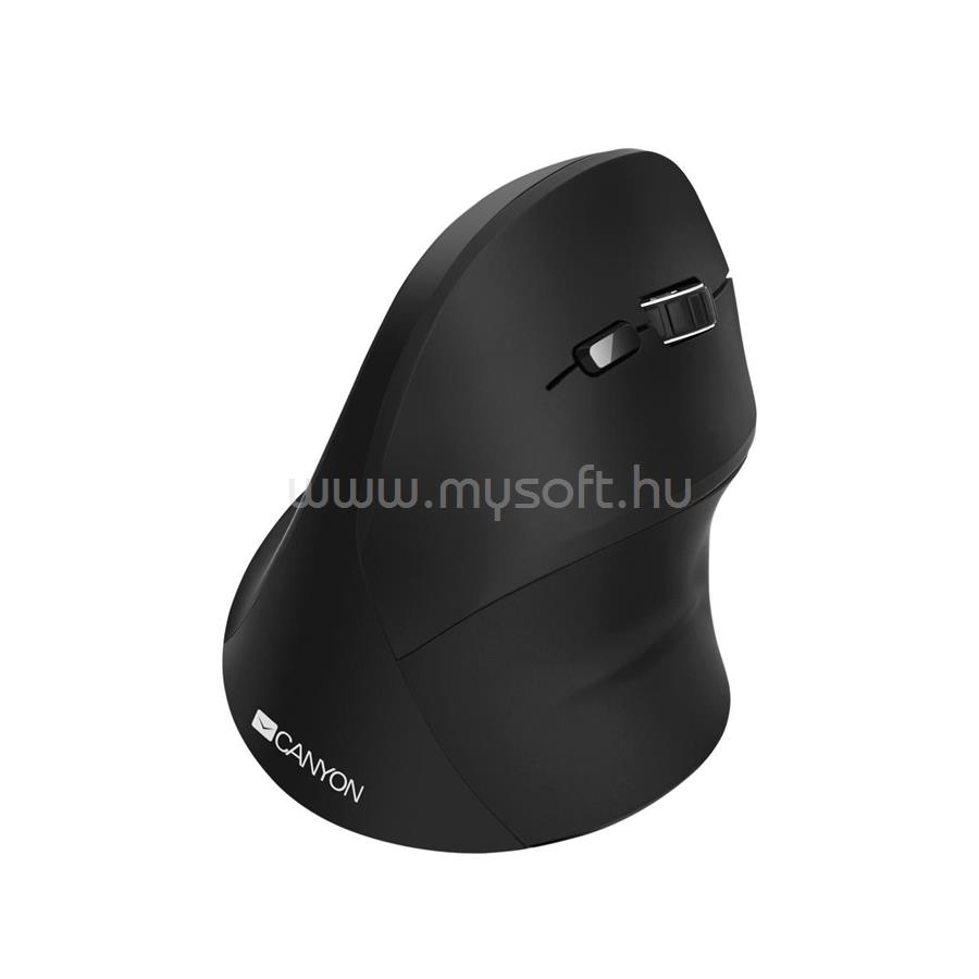 CANYON Wireless Vertical mouse (fekete)