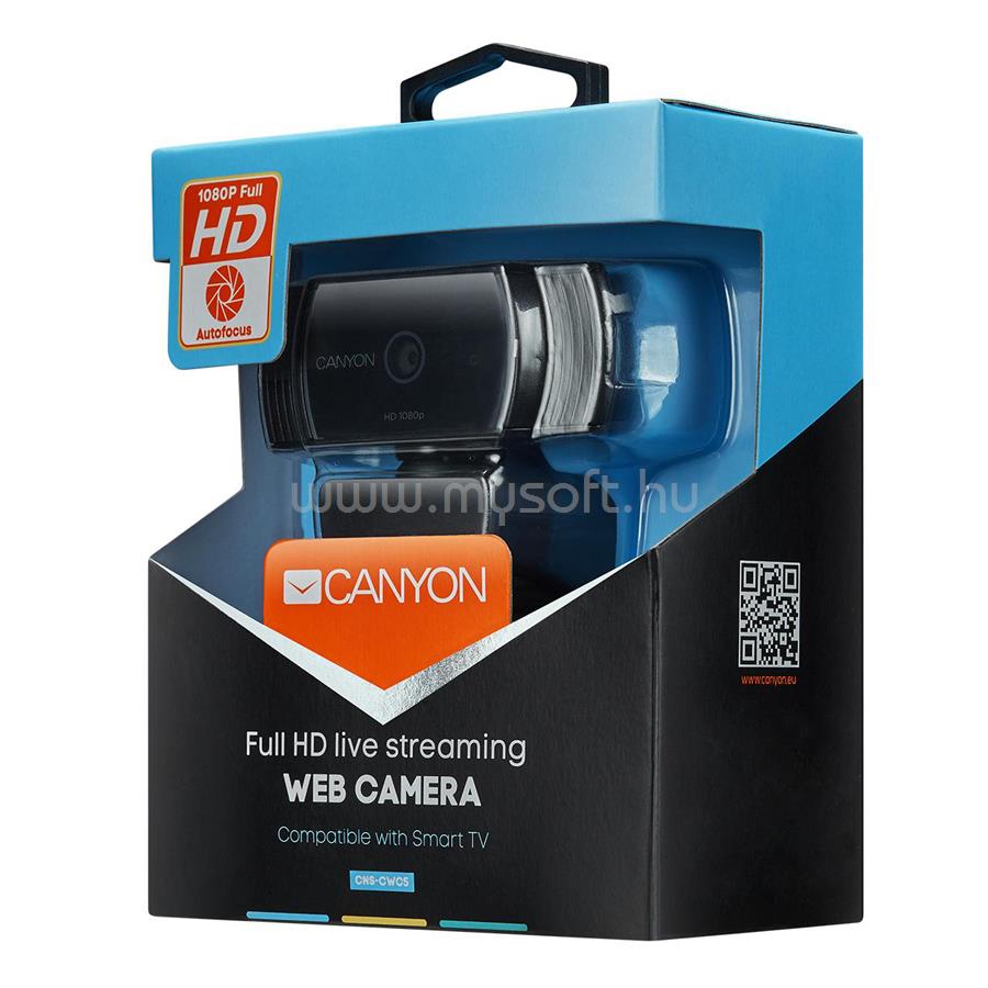 CANYON Full HD live streaming webkamera CNS-CWC5 large