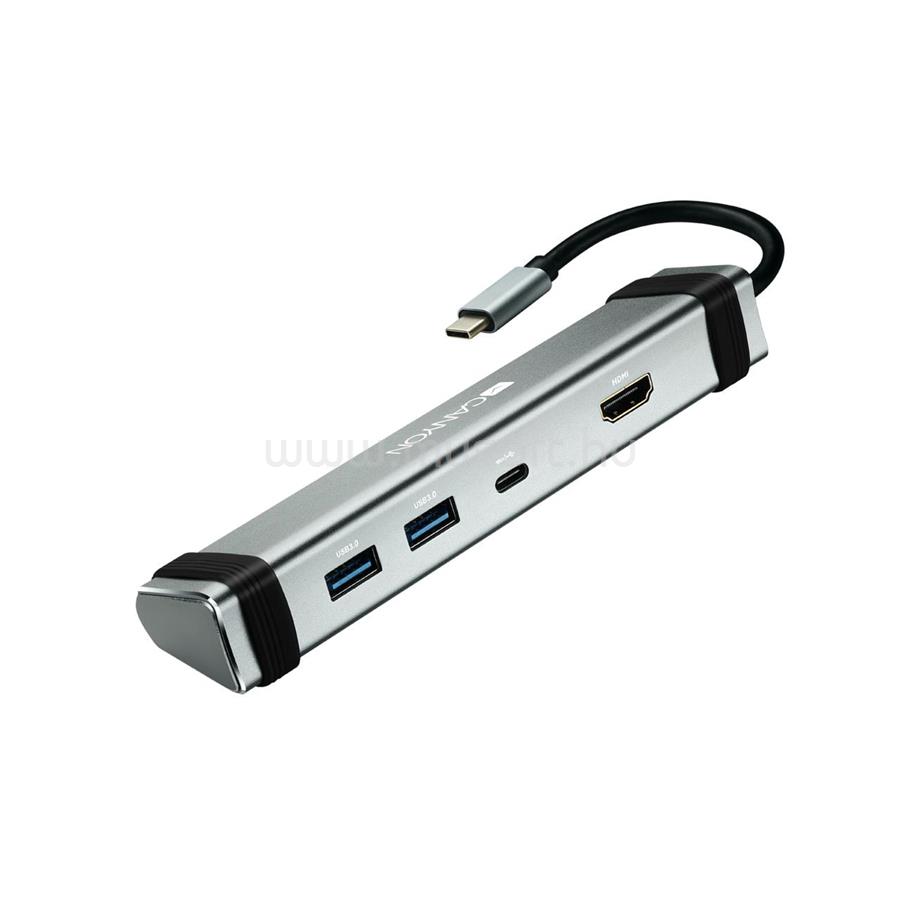 CANYON USB Type-C Multiport Docking Station (szürke)