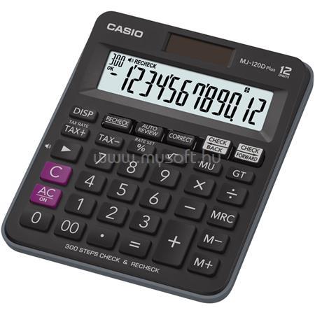 CASIO Számológép, asztali, 12 számjegy, "MJ-120D PLUS"