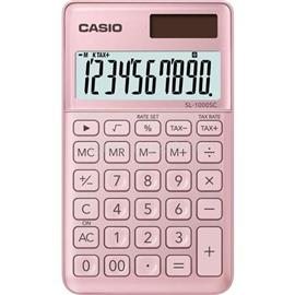 CASIO Zsebszámológép, 10 számjegy, "SL 1000", világos rózsaszín SL_1000_SC_PK small