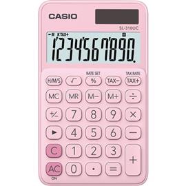 CASIO Zsebszámológép, 10 számjegy, "SL 310K", világos rózsaszín SL_310_UC_PK small