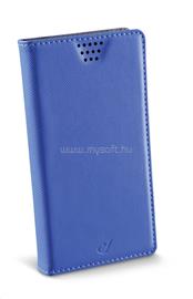 CELLULARLINE BOOK CASE, univerzális könyvszerűen nyitható, XXL méret, kék telefon tok BOOKUNI2LB small