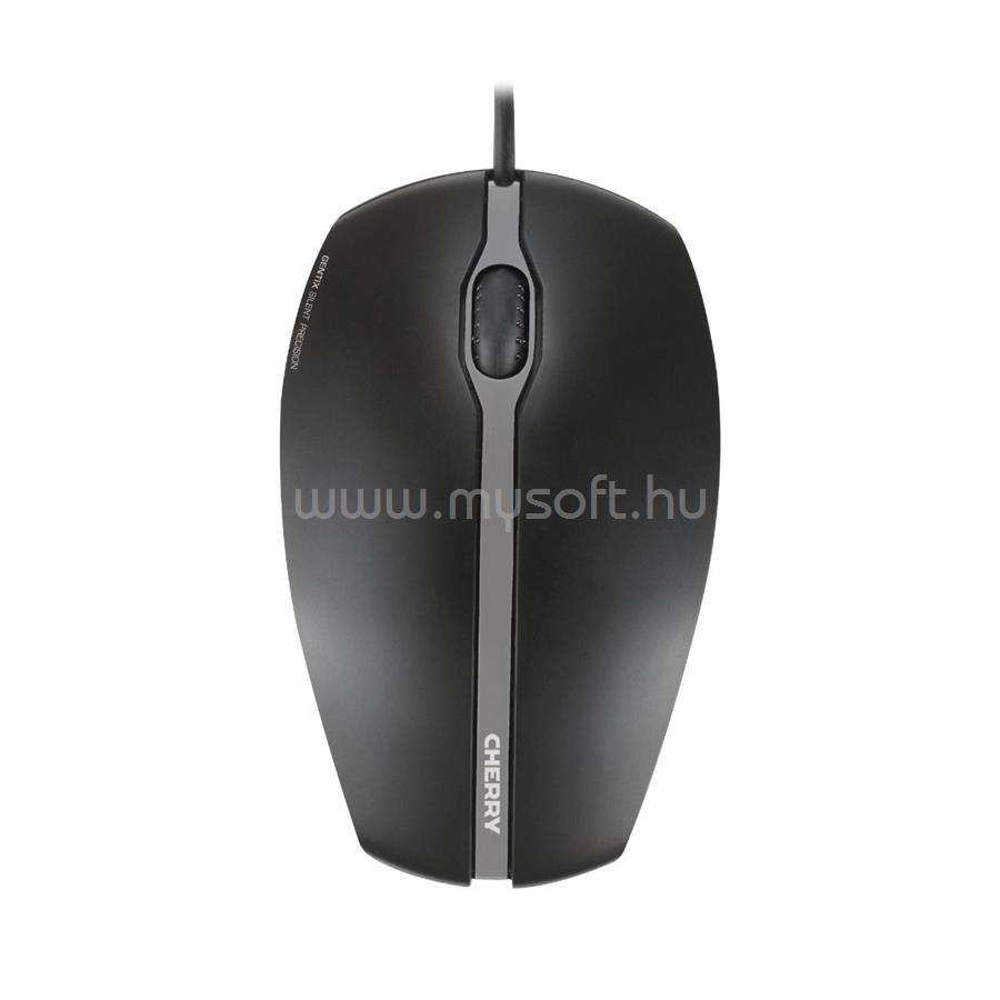 CHERRY Gentix Silent 1000dpi optikai vezetékes egér (fekete)