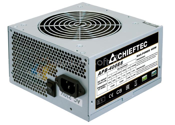 CHIEFTEC tápegység Value APB-400B8 400W 80+