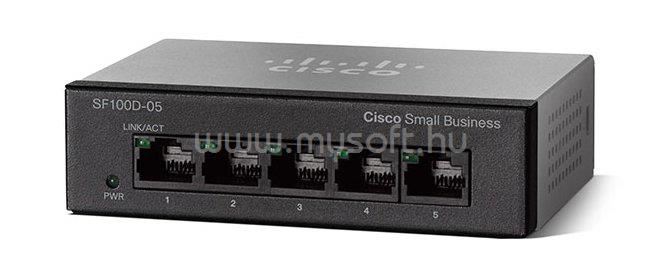 CISCO SF100D-05 5-Port Desktop 10/100 Switch