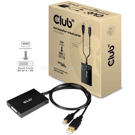 CLUB3D Mini Displayport - DVI-D Dual-Link active adapter CAC-1130 small