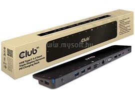CLUB3D SenseVision USB Type C Triple Display Dock CSV-1564 small