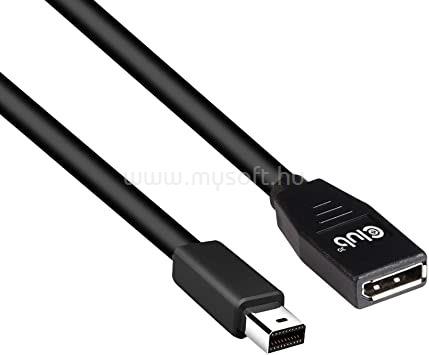 CLUB3D Mini Displayport - Displayport 1.4 HBR3 8K60Hz 1m extension kábel