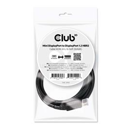 CLUB3D Mini Displayport - Displayport 2m kábel CAC-2163 small