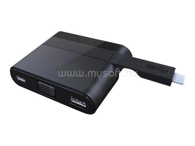 CLUB3D SenseVision USB 3.0 C - USB 3.0 A , USB 3.0 C, D-SUB Mini Dock