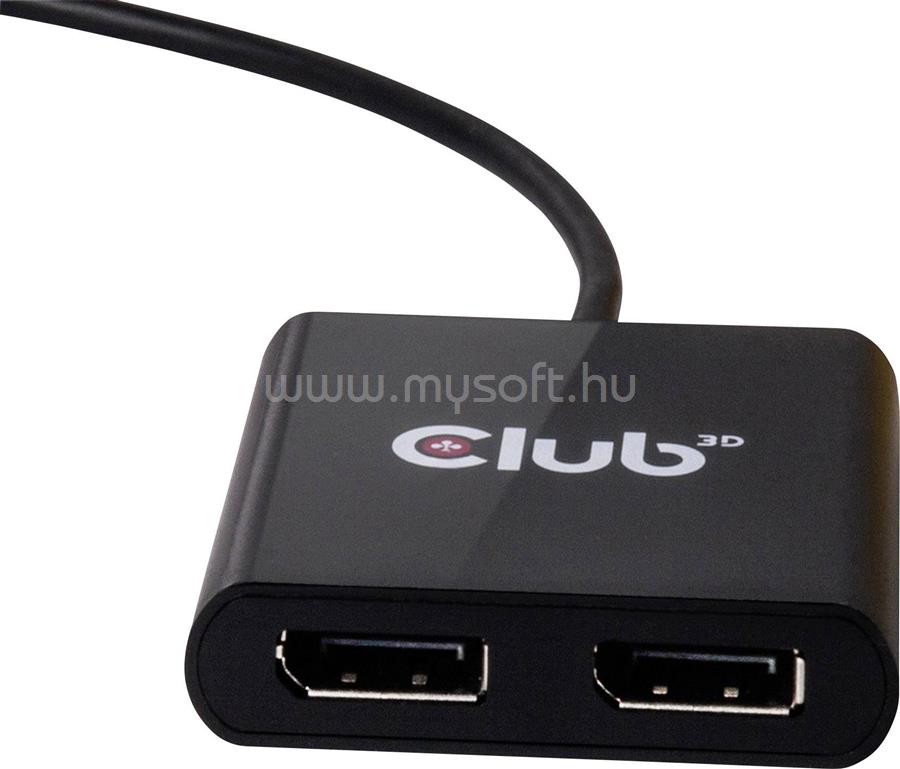 CLUB3D SenseVision MST USB 3.1 C - DisplayPort 1.2 HUB