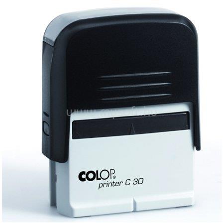 COLOP Bélyegző, "Printer C 30", kék cserepárnával