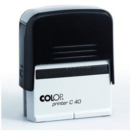 COLOP Bélyegző, "Printer C 40", kék cserepárnával COLOP_129469 small