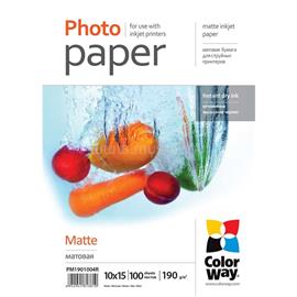 COLORWAY Fotópapír PM1901004R, matt (matte), 190 g/m2, 10x15, 100 lap PM1901004R small