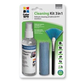 COLORWAY Tisztítószer szett CW-1031, 3 in 1 (cleaning kit 3 in 1 for Screen and Monitor Cleaning) CW-1031 small