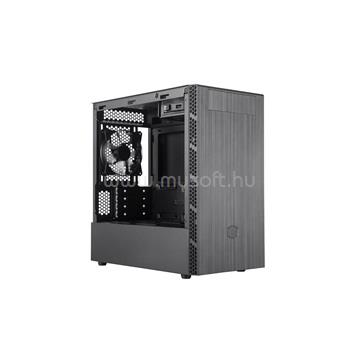 COOLER MASTER MasterBox MB400L MCB-B400L-KN5N-S00 Fekete (Táp nélküli) ablakos mATX ház