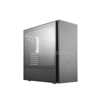 COOLER MASTER Silencio S600 Szürke (Táp nélküli) ablakos ATX ház