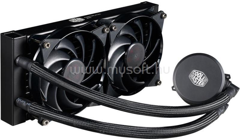 COOLER MASTER Liquid Lite 240 80x76x42mm 650-2000RPM (Intel, AMD) vízhűtéses processzor hűtő
