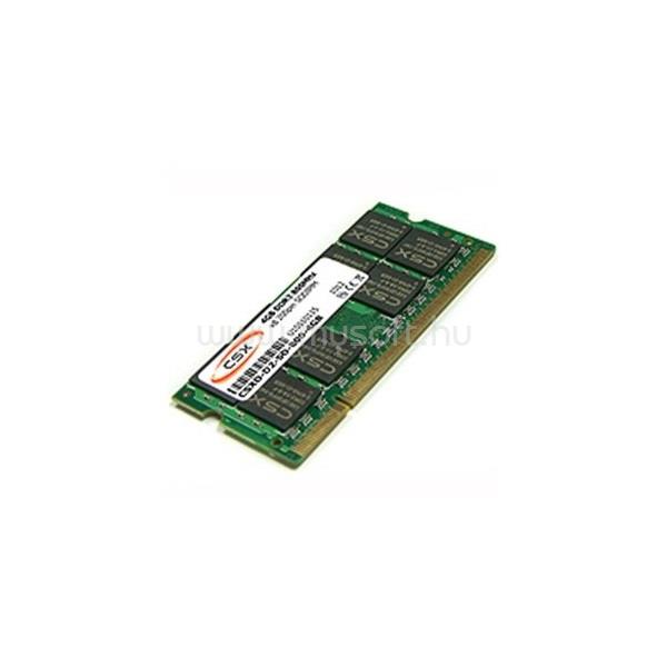 CSX SODIMM memória 2GB DDR2 800MHz