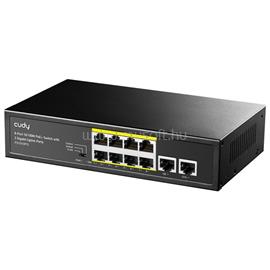 CUDY Switch 8x100Mbps (8xPOE+) + 2x1000Mbps Uplink, Fémházas Asztali, FS1010PG FS1010PG small