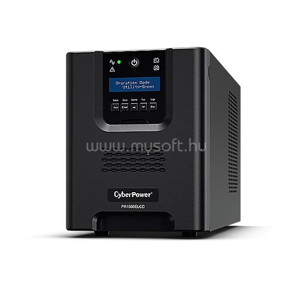 CYBERPOWER UPS 1000VA C13/C14 PR1000ELCD Vonali-interaktív