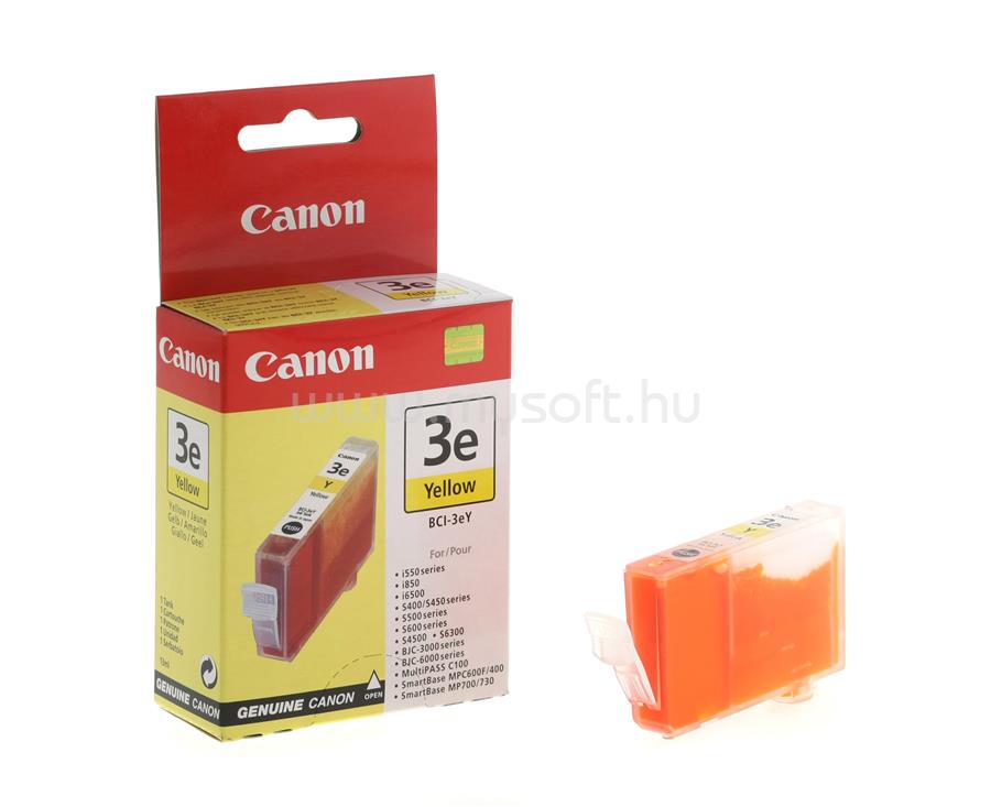 CANON Patron BCI-3EY Sárga(13ml)