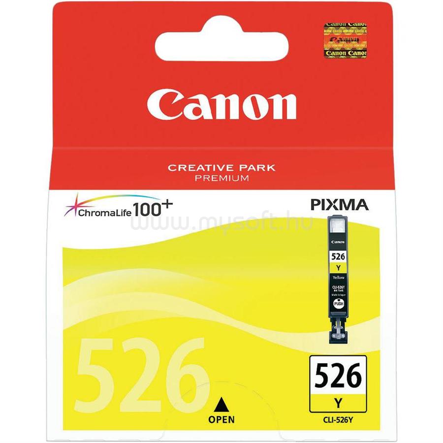 CANON Patron CLI-526Y Sárga (9ml)