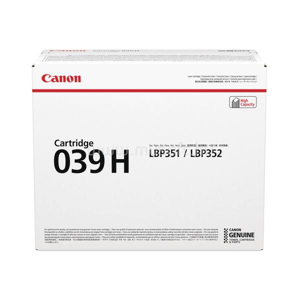 CANON Toner CRG039H Fekete (25 000 oldal)