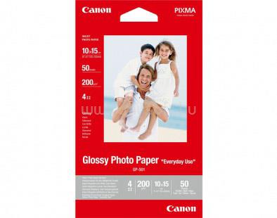 CANON GP501 10x15cm, 10 lap, 200g fotópapír