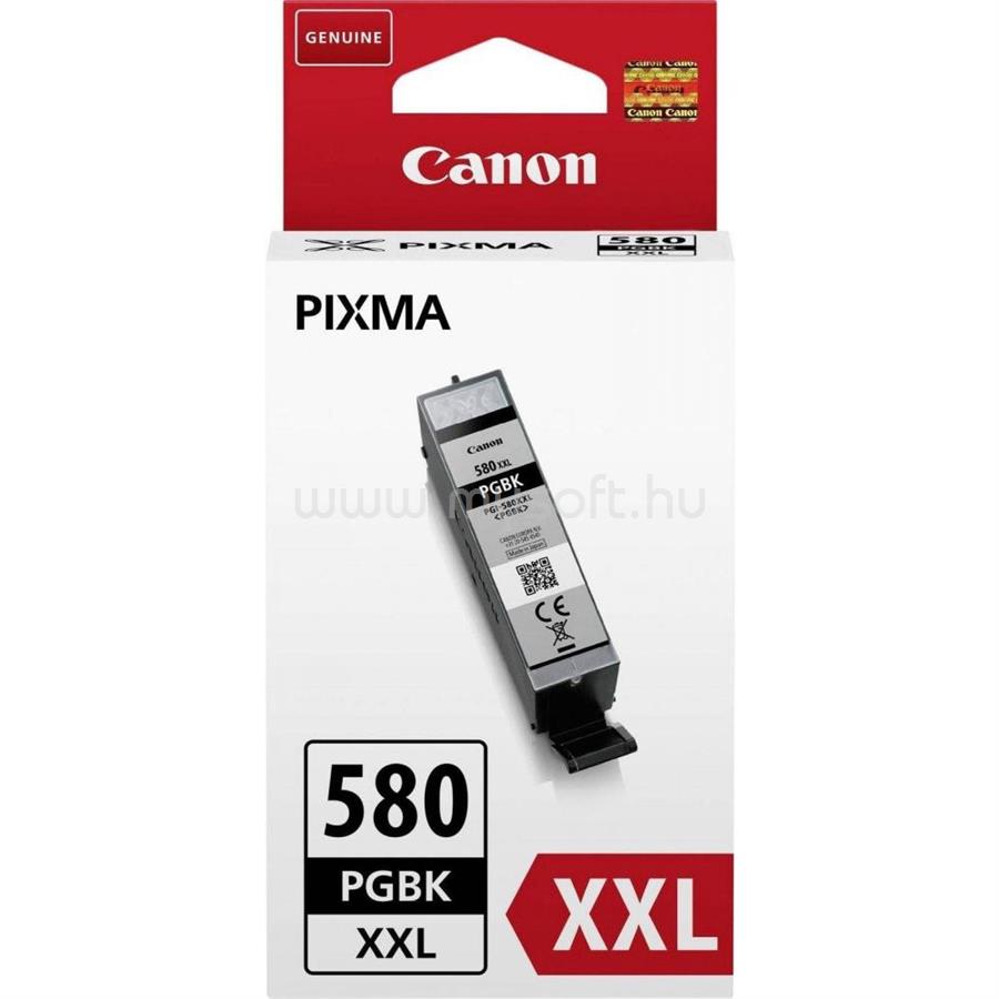 CANON Patron PGI-580PGBK XXL Fekete (25,7ml)