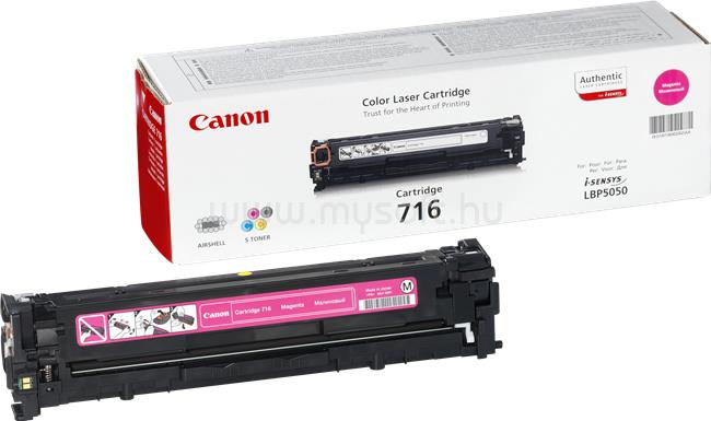 CANON Toner CRG716 Magenta (1500 oldal)