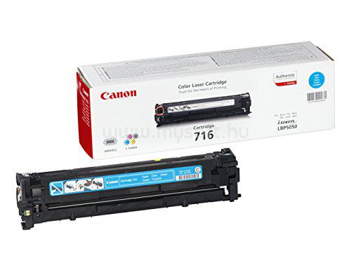 CANON Toner CRG716 Kék (1500 oldal)