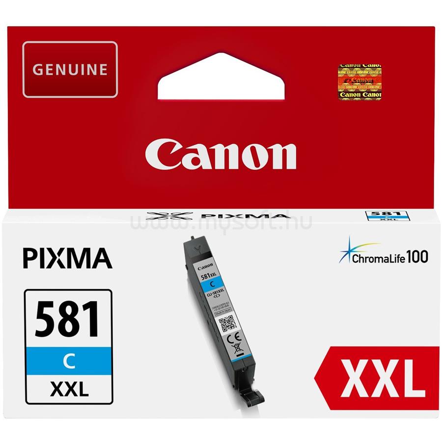 CANON Patron CLI-581C XXL Cián (11,7ml)