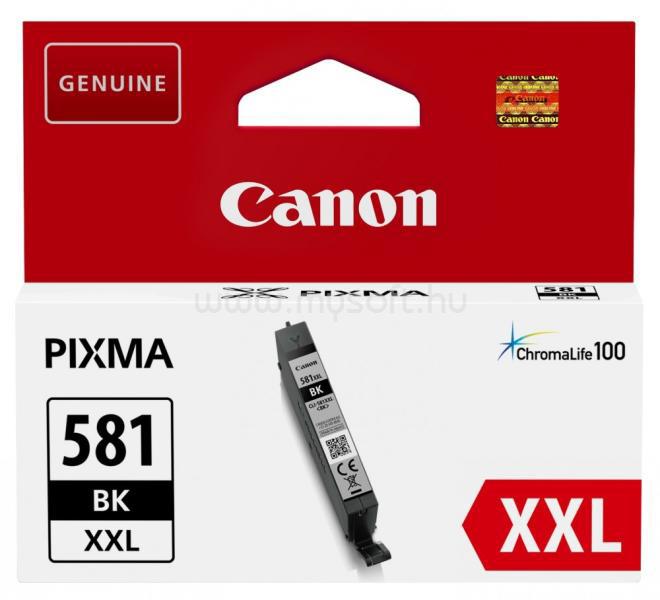 CANON Patron CLI-581BK Fekete XXL (11,7ml)