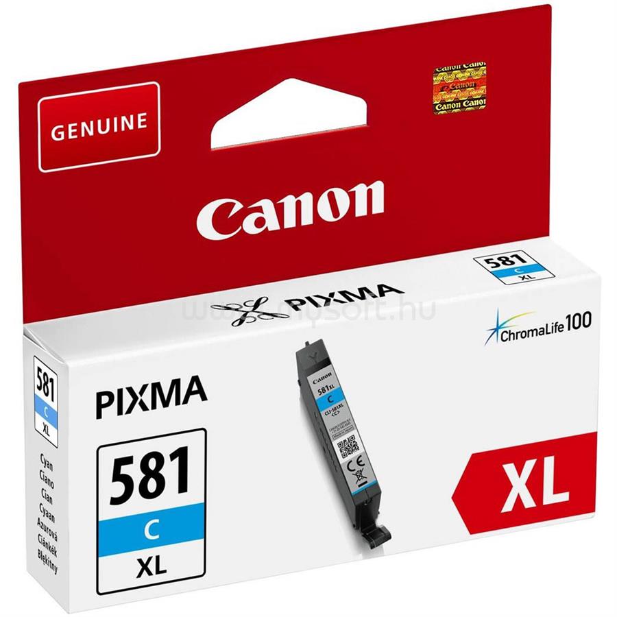 CANON Patron CLI-581C XL Cián (8,3ml)