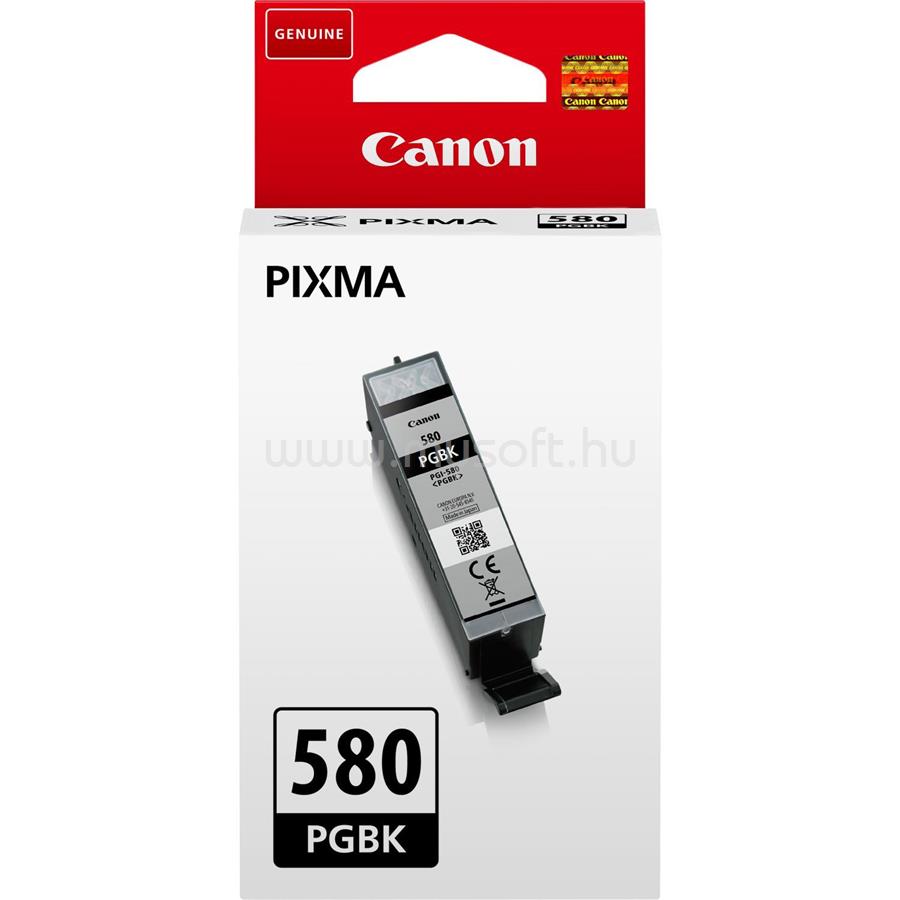 CANON Patron PGI-580PGBK Fekete (11,2ml)