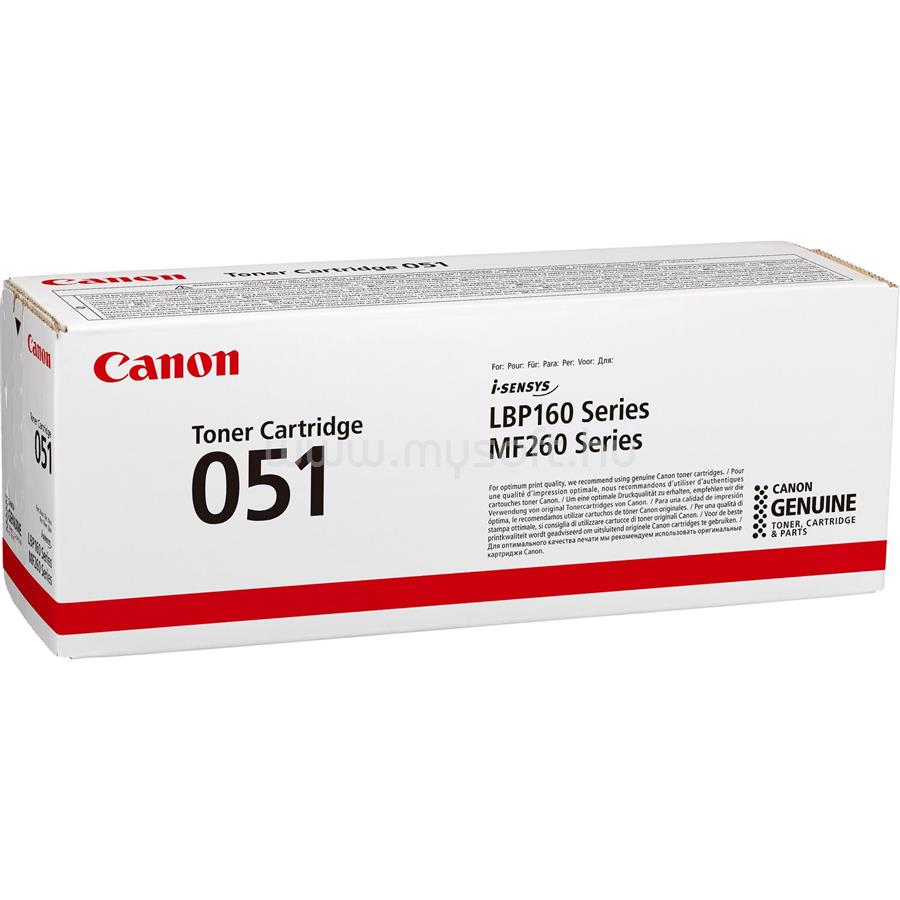 CANON Toner CRG051 Fekete (1700 oldal)