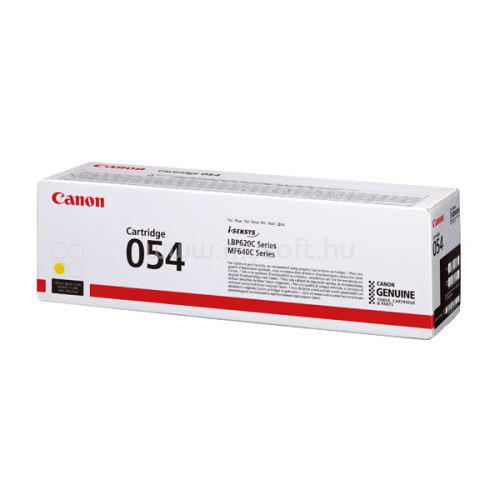 CANON Toner CRG054 Sárga (1200 oldal)