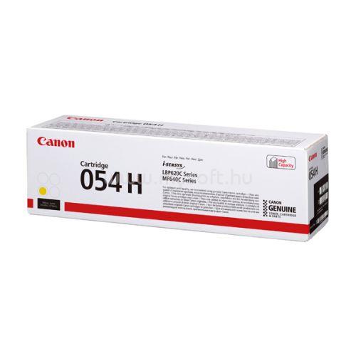 CANON Toner CRG054H Sárga (2300 oldal)