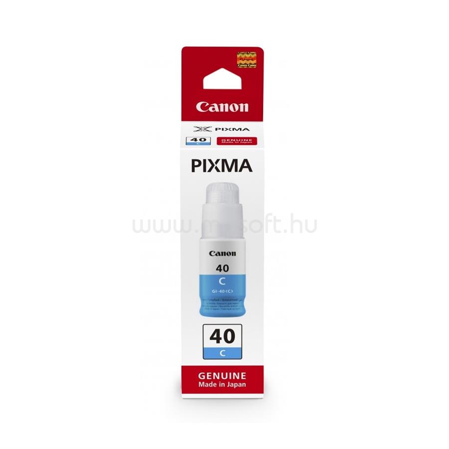 CANON Tintatartály GI-40C Cián (70ml)