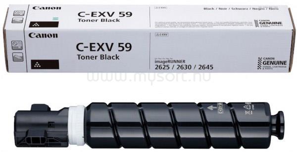 CANON Toner C-EXV59 Fekete (30 000 oldal)