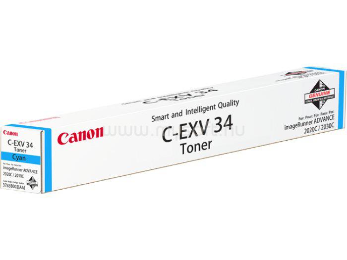 CANON Toner C-EXV34 Kék (19 000 oldal)