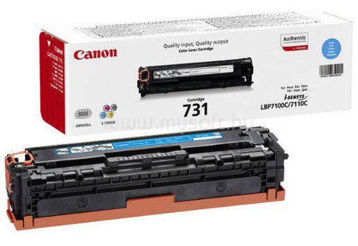 CANON Toner CRG731 Kék (1500 oldal)