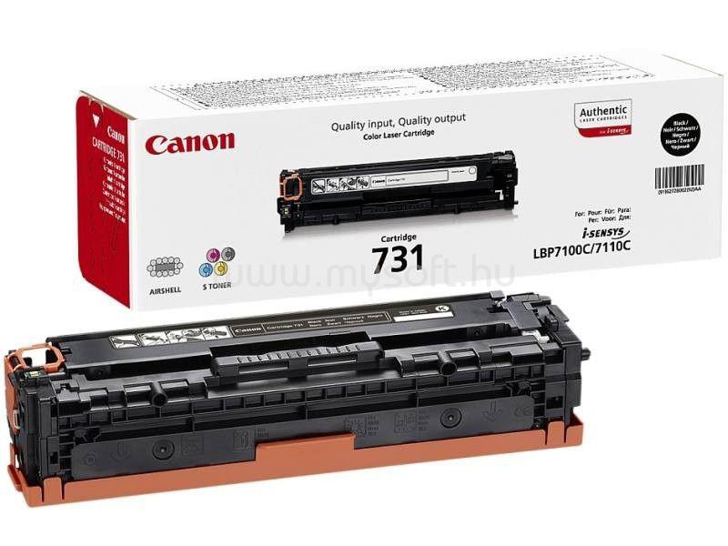 CANON Toner CRG731 Fekete (1400 oldal)